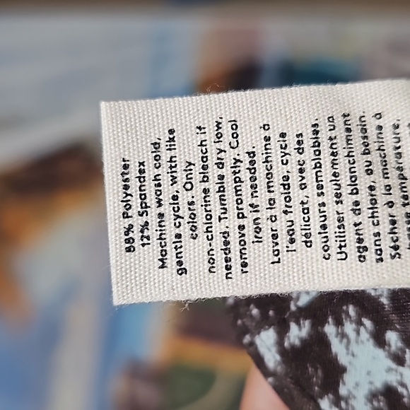 Open Edit Pleated Stretch Bootcut Pants Size Small NWT - Picture 6 of 7